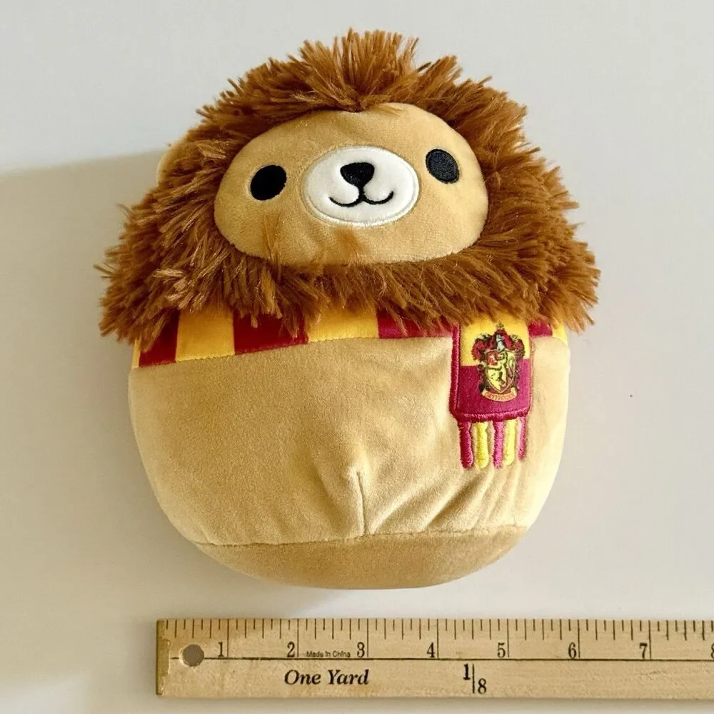 Original Squishmallow Kellytoy Plush Harry Potter Gryffindor Lion Mascot 7